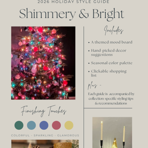 shimmery & bright image